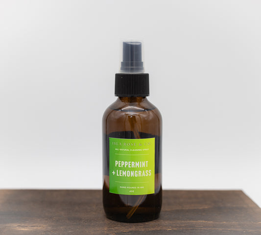 Peppermint Lemongrass Natural Spray - 4oz