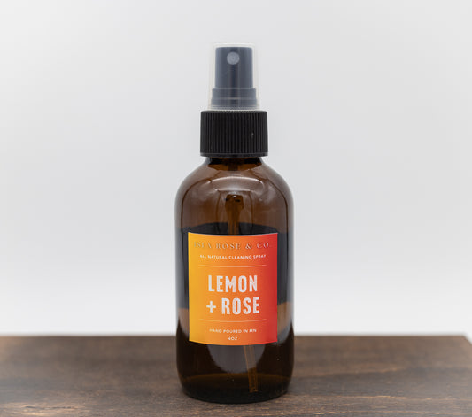 Lemon Rose Natural Spray - 4oz