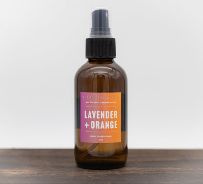 Orange Lavender Natural Spray - 4oz