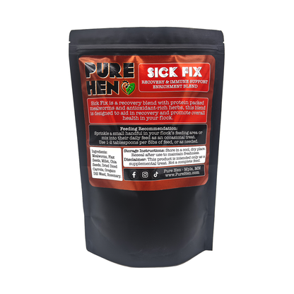 Sick Fix - PureHen Recovery & Immunity Support Enrichment Blend