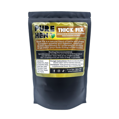 Thick Fix - PureHen Appetite & Digestive Support Enrichment Blend