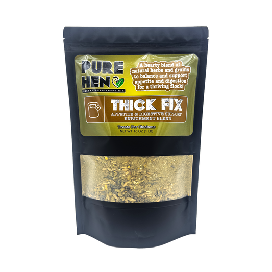 Thick Fix - PureHen Appetite & Digestive Support Enrichment Blend