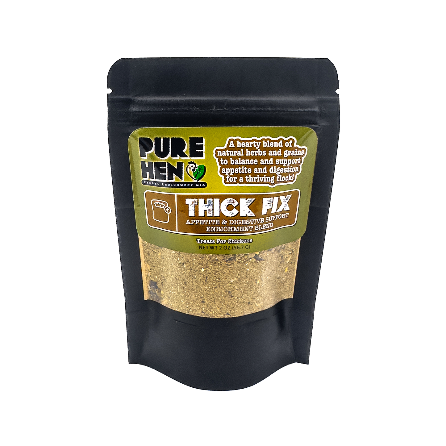 Thick Fix - PureHen Appetite & Digestive Support Enrichment Blend